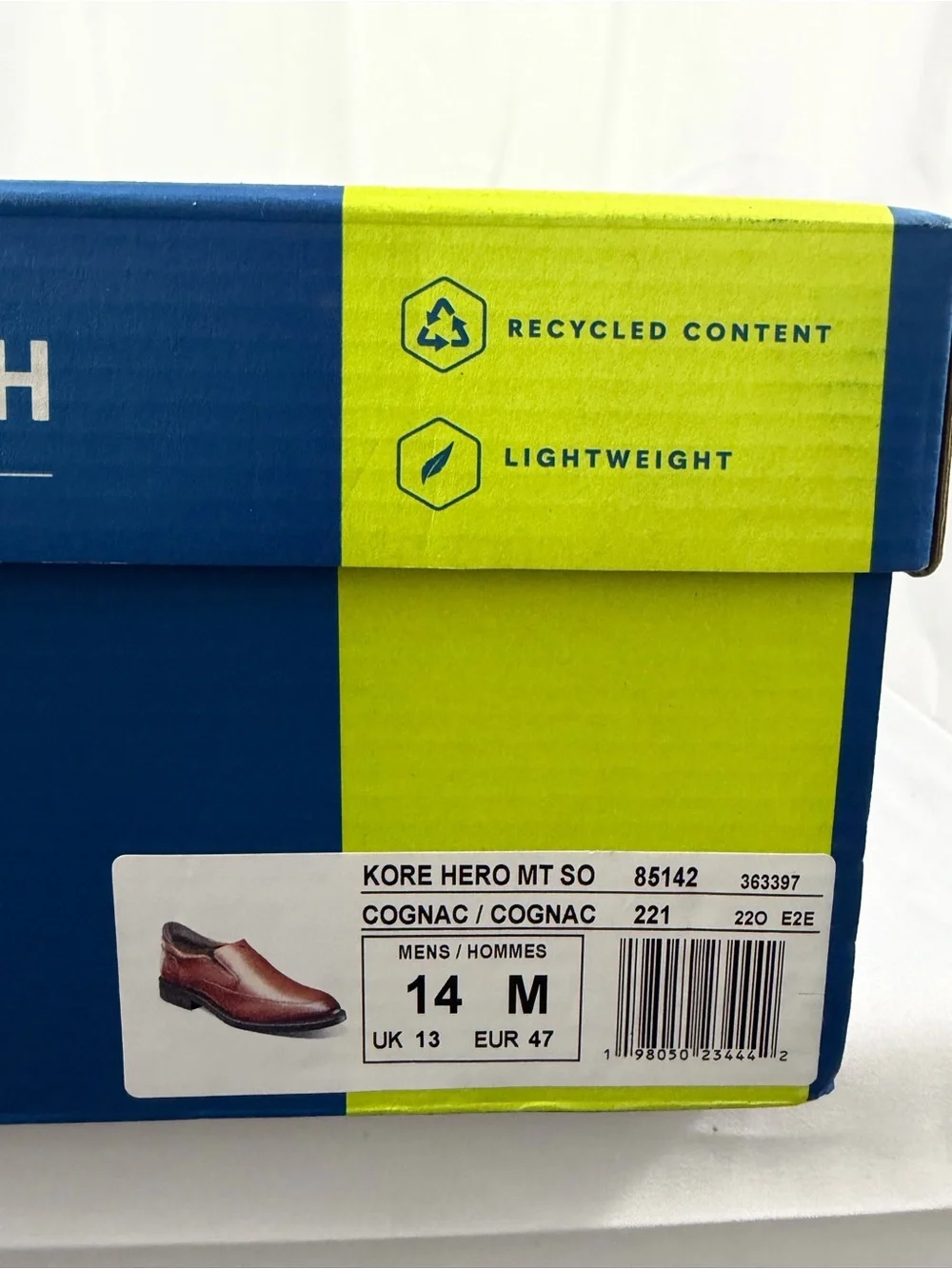 NWT Nunn Bush Men's Size 14 Brown Slip-On Leather Dress Shoes